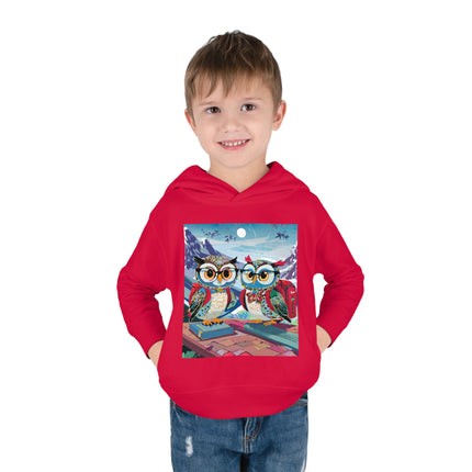 Whimsical Wise Ones Toddler Pullover Fleece Hoodie