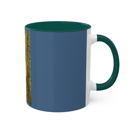 Courtesan (after Eisen) by Vincent Van Gogh Colorful Mugs, 11oz