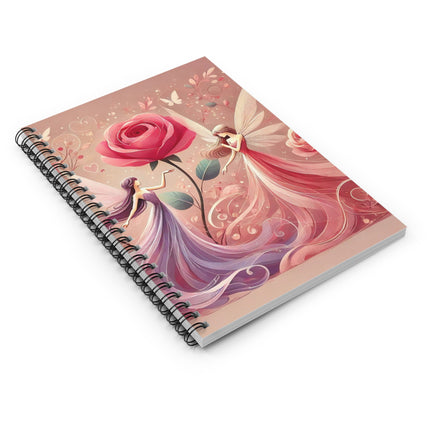 Whimsical Fairies Spiral Notebook - Ruled Line