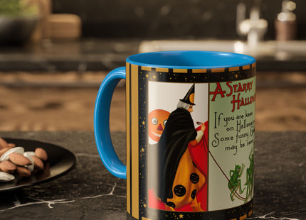 A Starry Halloween Colorful Mugs (11oz, 15oz)