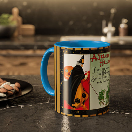 A Starry Halloween Colorful Mugs (11oz, 15oz)