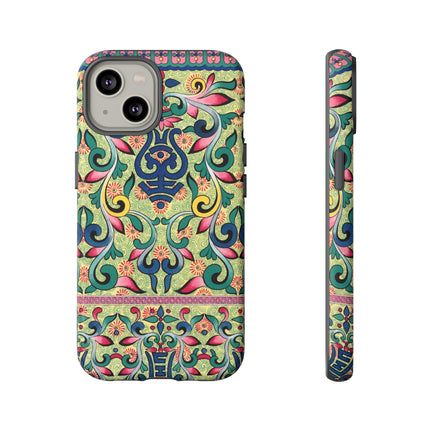 Colorful Flower Pattern by Owen Jones Phone Cases