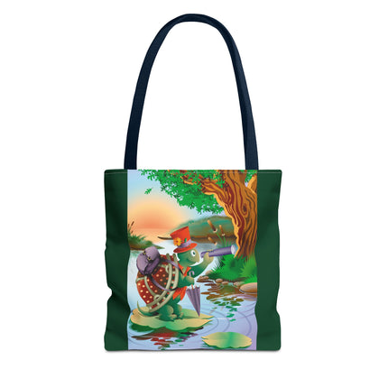 Turtle's Journey Tote Bag (AOP)