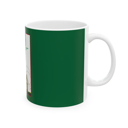 A Captivating Moment of Elegance and Style by Umberto Brunelleschi Ceramic Mug 11oz