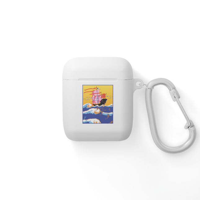 Golden Seas and Whimsical Dreams AirPods Case