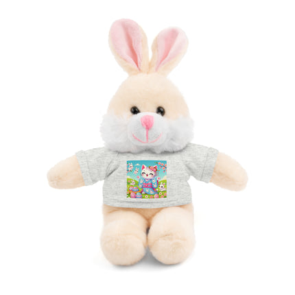 Springtime Kitten’s Easter Joy Stuffed Animals with Tee