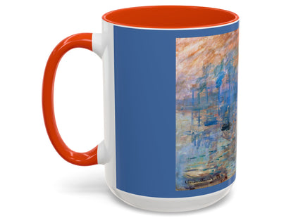 Sunrise by Claude Monet Colorful Mugs (11oz, 15oz)