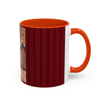 La Loge by George Barbier Colorful Mugs (11oz, 15oz)