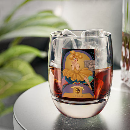 November & Topaz (from the Gem Series) by Sofia Chiostri Whiskey Glass