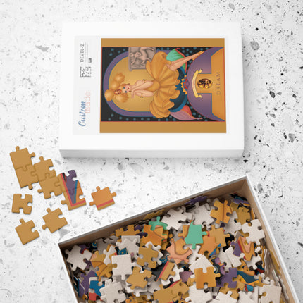 November & Topaz (from the Gem Series) by Sofia Chiostri Puzzle (110, 252, 500-piece)