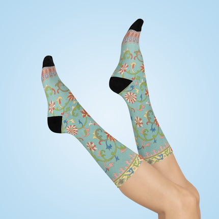 Chinese Ornament by Owen Jones Cushioned Crew Socks