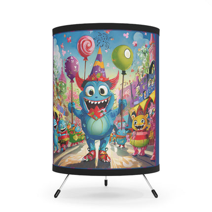 Monster Parade Madness Tripod Lamp