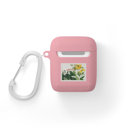 Clerodendrum & Rudbeckia by Tanigami Kônan AirPods Case