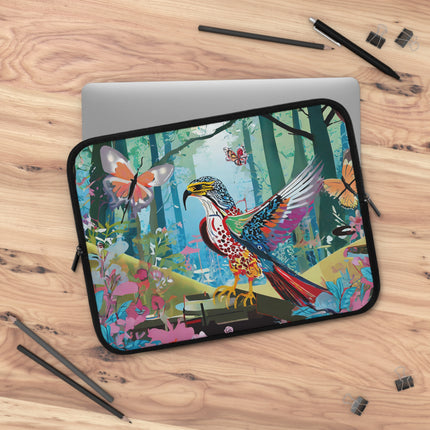 A Colorful Raptor Laptop Sleeve