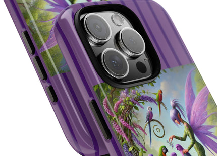 Lavender-Winged Fairy Phone Cases