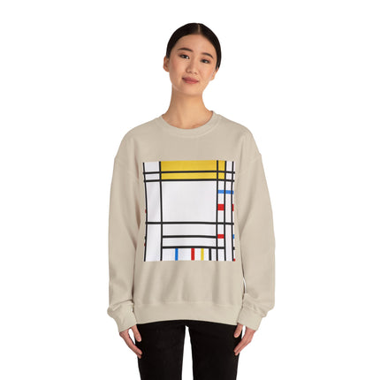 Place de la Concorde by Piet Mondrian Heavy Blend™ Crewneck Sweatshirt