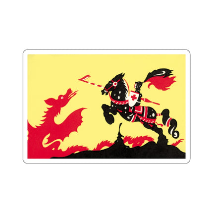 George and the Dragon Kiss-Cut Stickers (4 Sizes)