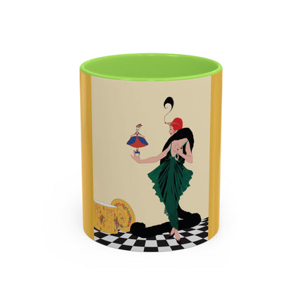 The Marionette Colorful Mugs – Theatrical Glamour & Cabaret Elegance