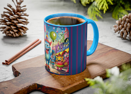 Monster Parade Madness Colorful Mugs (11oz, 15oz)