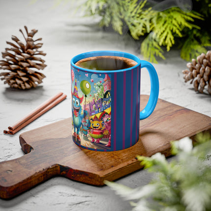 Monster Parade Madness Colorful Mugs (11oz, 15oz)