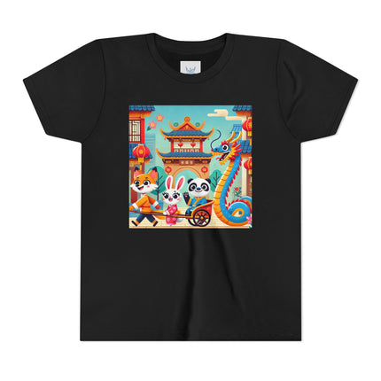 Lantern Street Dragon Parade Youth Short Sleeve Tee
