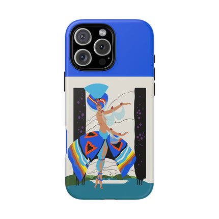 Exotic Dancer Phone Case – Vibrant Performance & Art Deco Flair