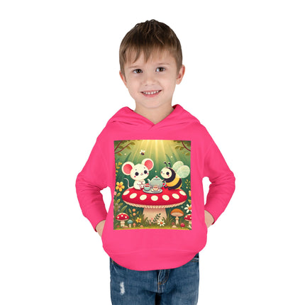 Tea Time Friends Toddler Pullover Fleece Hoodie