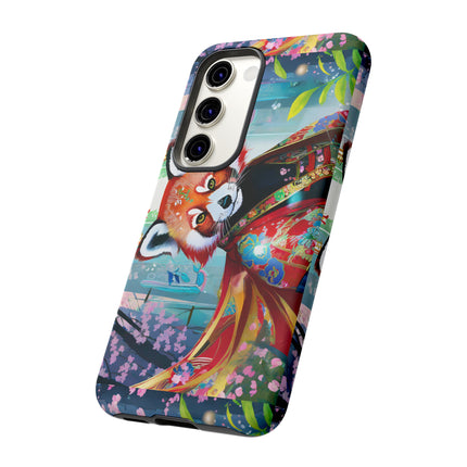Cybernetic Red Panda Phone Cases