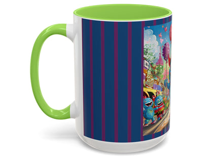 Monster Parade Madness Colorful Mugs (11oz, 15oz)