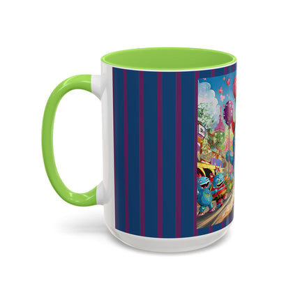 Monster Parade Madness Colorful Mugs (11oz, 15oz)