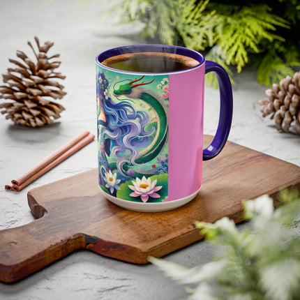 Fairy of the Koi Pond Colorful Mugs (11oz, 15oz)