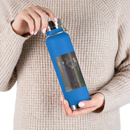 Arnolfini Portrait by Jan Van Eyck Copper Vacuum Insulated Bottle, 22oz