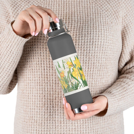Daffodil by Tanigami Kônan Copper Vacuum Insulated Bottle, 22oz