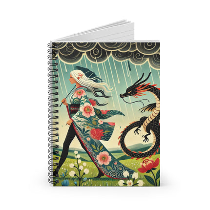 The Dragon Fairy’s Stride Spiral Notebook - Ruled Line