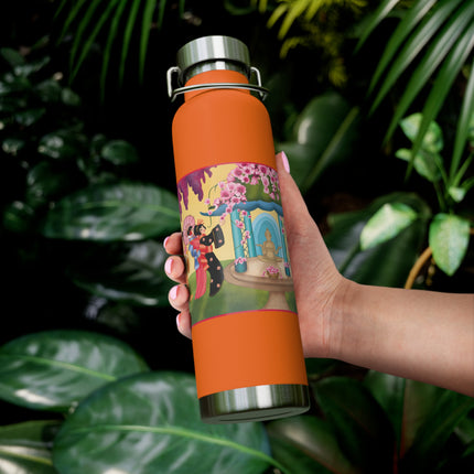 A Dance of Colors and Serenity by Carlo Chiostri Copper Vacuum Insulated Bottle, 22oz