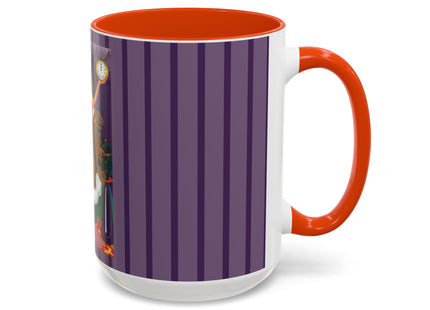 Countdown to Christmas Elegance Colorful Mugs (11oz, 15oz)