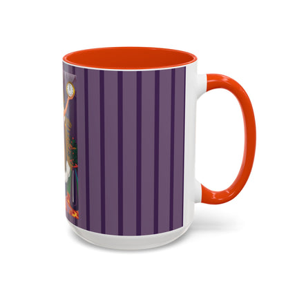 Countdown to Christmas Elegance Colorful Mugs (11oz, 15oz)