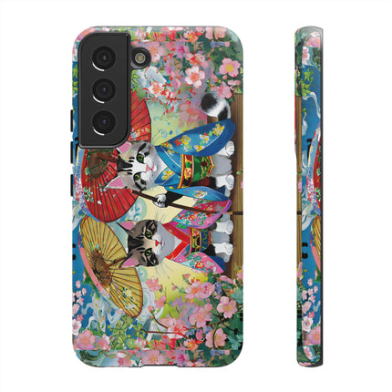 Kimono Kitties Phone Cases