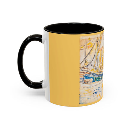 Saint-Tropez by Paul Signac Colorful Mugs (11oz, 15oz)