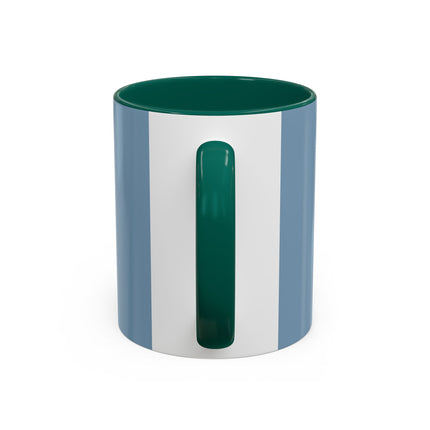 🎁🌺 The Christmas Gift Garden Stroll Colorful Mug – Art Deco Holiday Fantasy