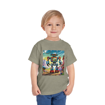 The Rusty Robot Toddler Short Sleeve Tee
