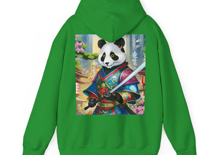 Cyberpunk Samurai Panda – Heavy Blend™ Hooded Sweatshirt