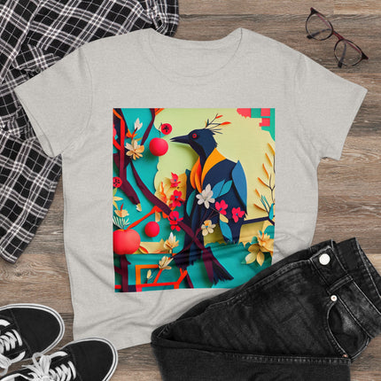 Curious Crow Women's Midweight Cotton Tee