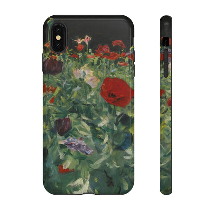 Poppies (A Study of Poppies for Carnation, Lily, Lily, Rose) by John Singer Sargent Phone Cases