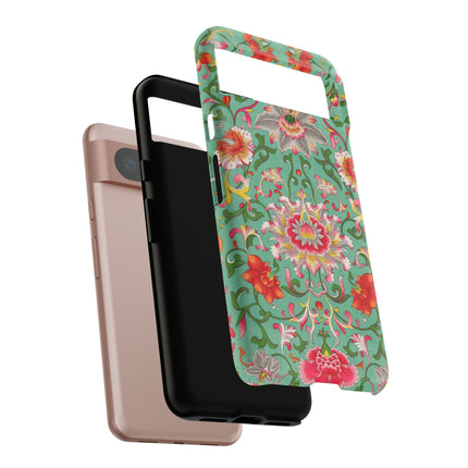 Colorful Floral Pattern by Owen Jones Phone Cases