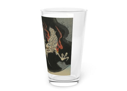 Picture Album Featuring a Dragon by Utagawa Hiroshige Glass, 16oz