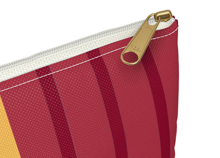 Elegant Holiday Woman with Gifts Accessory Pouch