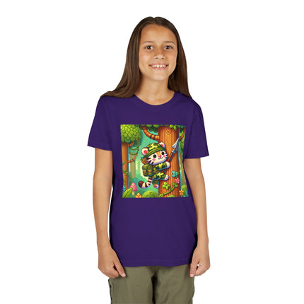 Stealthy Stripes Youth Short Sleeve Tee