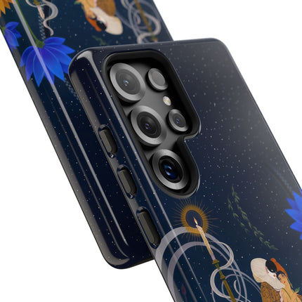 🌙🕯️ The Lady Of The Midnight Garden Phone Case – Art Deco Nocturne