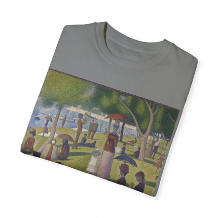 A Sunday on La Grande Jatte by Georges Seurat Unisex Garment-Dyed T-shirt